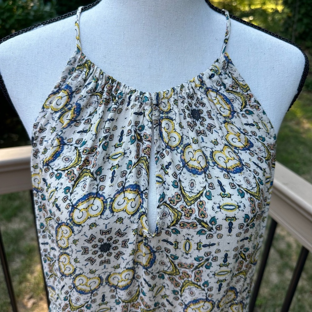 Ella Moss Multicolor Patterned Romper - image 2